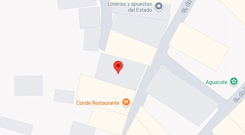 mapa Registro Civil y Juzgado de Paz de Santillana del Mar